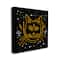 Stupell Industries; Stupell Industries Starry Cat Lightning Bolt Canvas Wall Art; Category:Halloween Wall Decor; Image:4